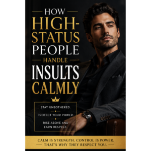 How High-Status People Handle Insults Calmly